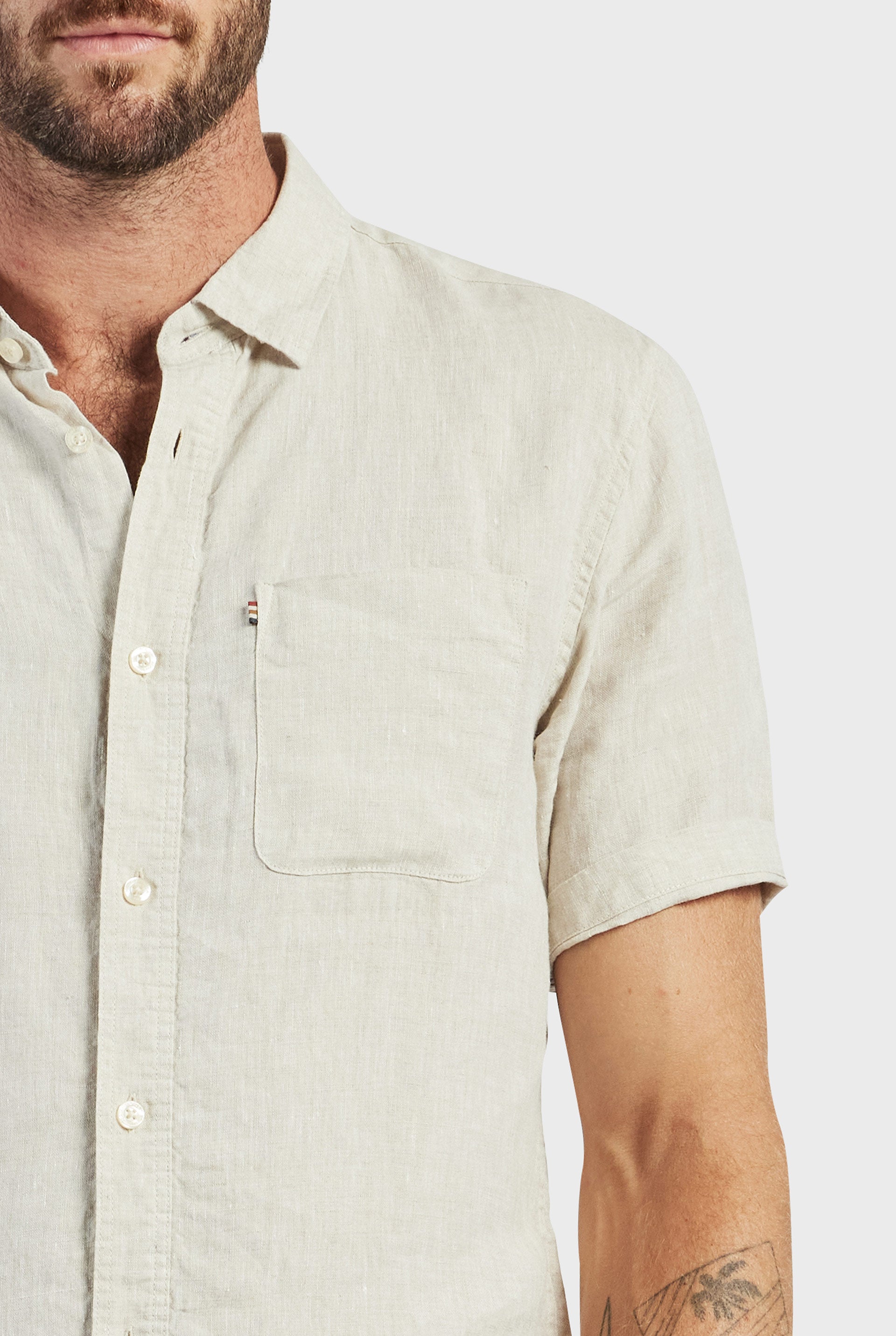Hampton Linen S/S Shirt