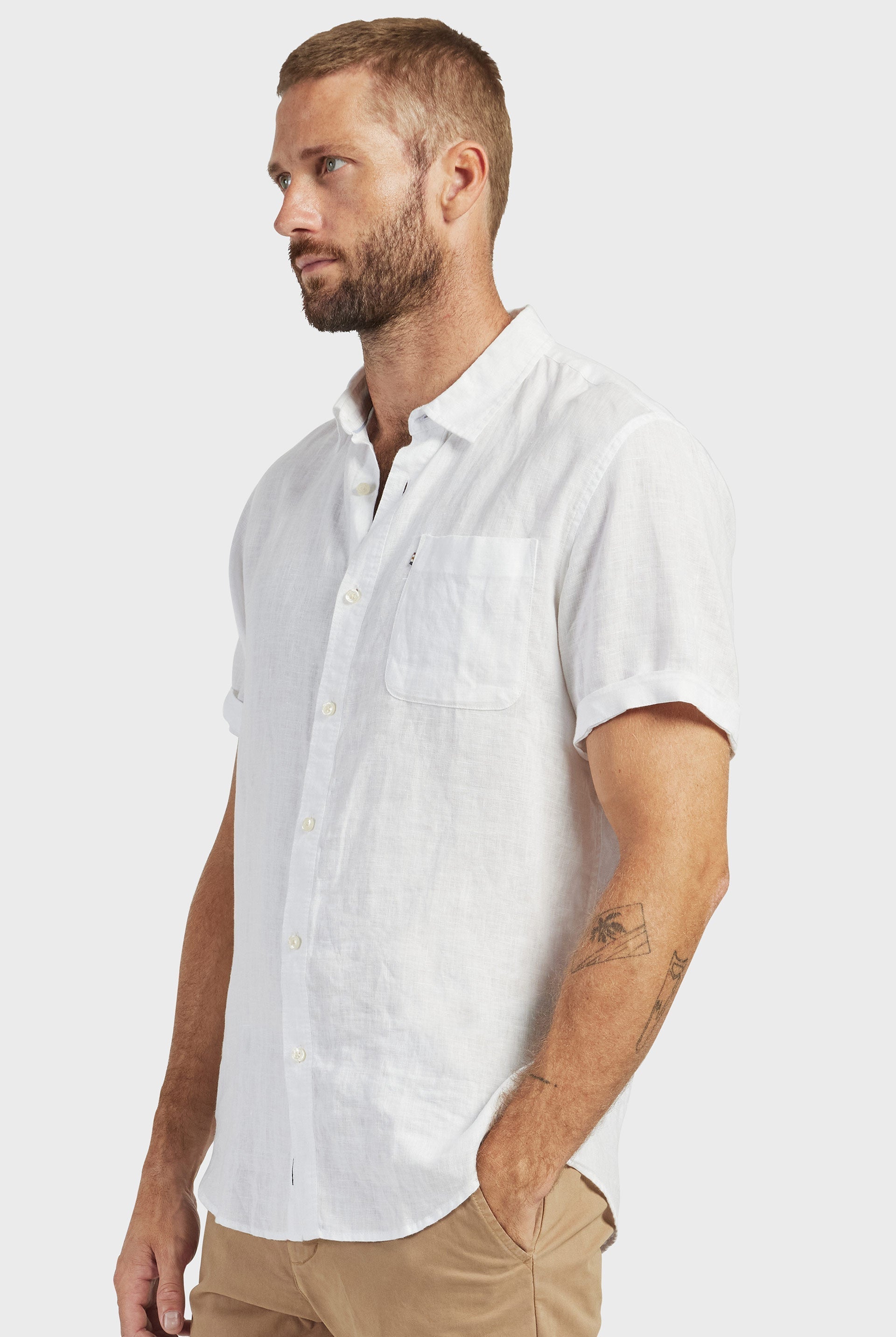 Hampton Linen S/S Shirt