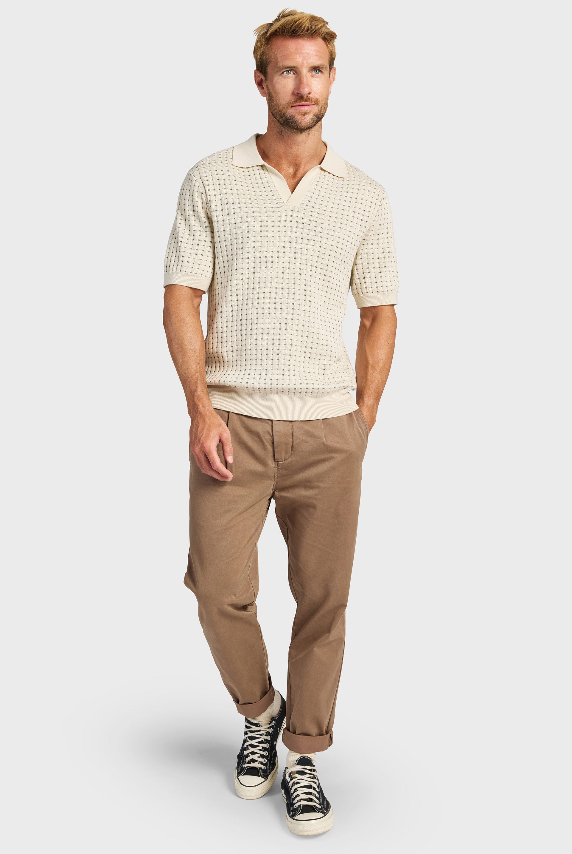 Sanders Knit Polo