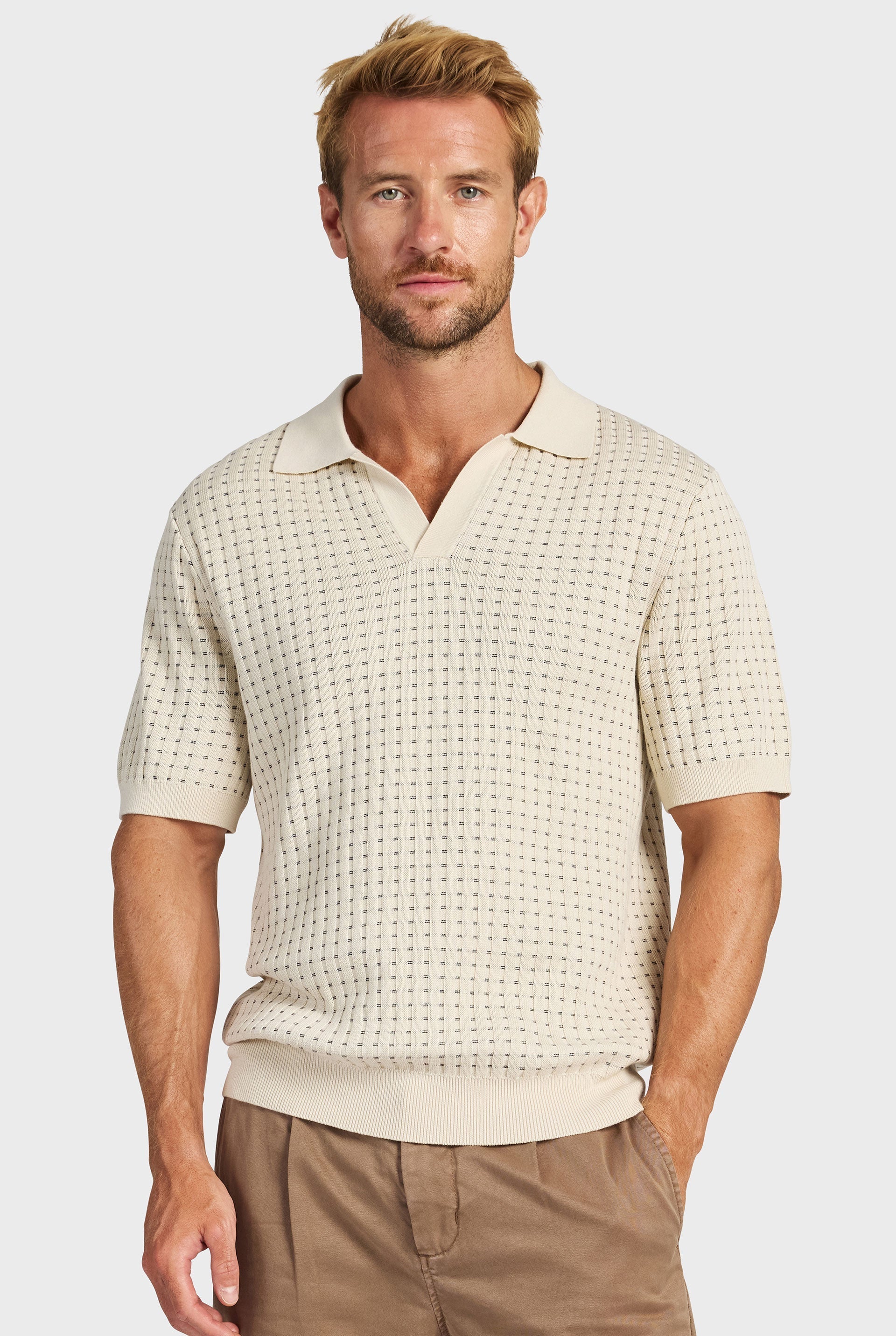 Sanders Knit Polo