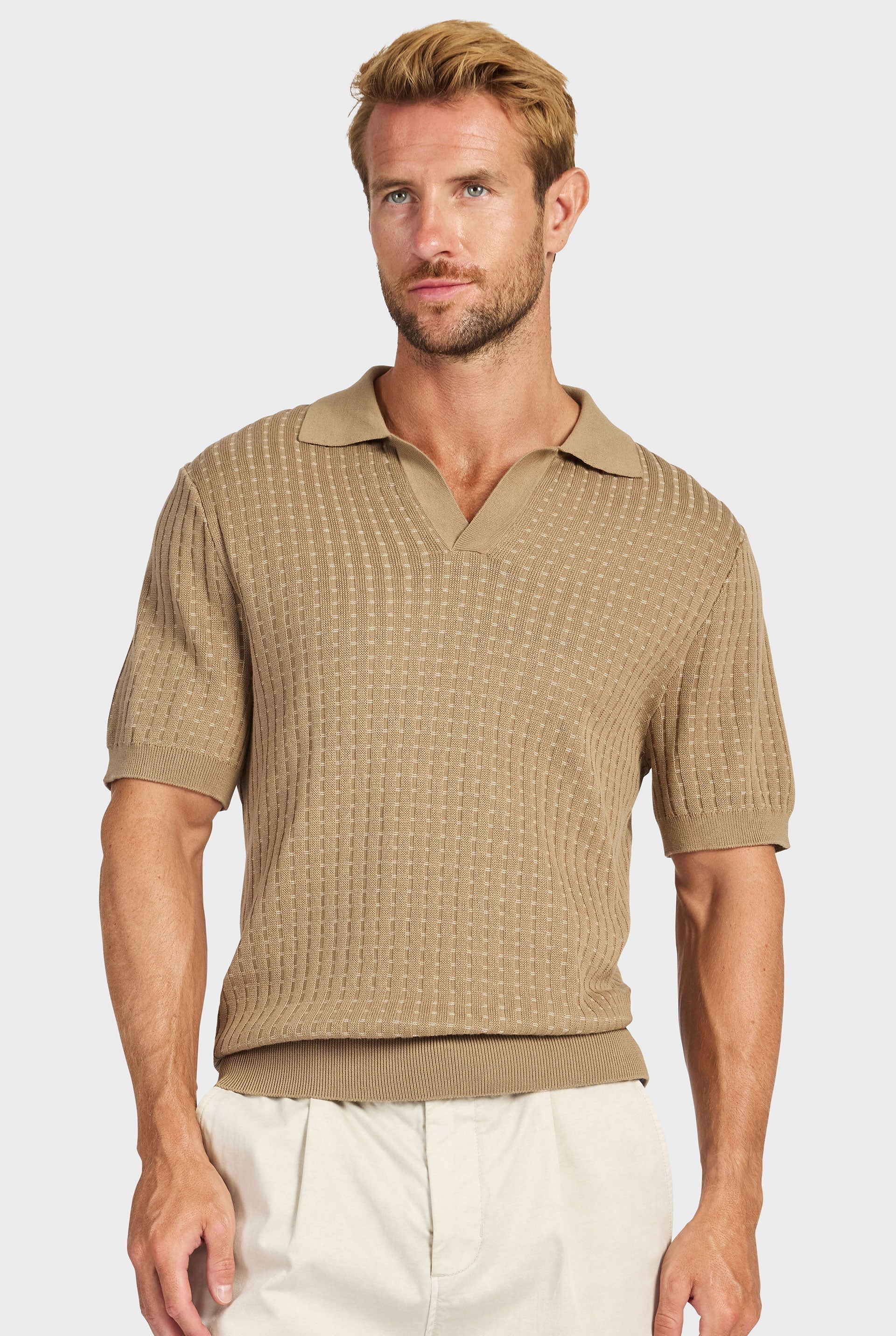Sanders Knit Polo